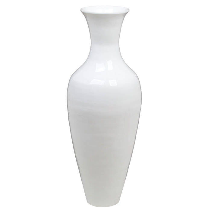 Dakota Fields Claxton Handmade Wood Floor Vase & Reviews Wayfair